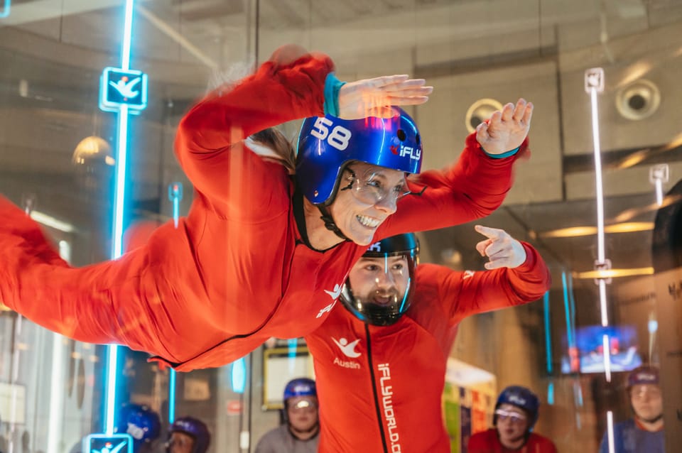 Book your iFLY Tampa: First-Time Flyer Experience experience today. Discover upcoming events, exciting activities, tours, places to eat, places to stay, and fun things to do in Tampa, Florida with PartyFixx.co.